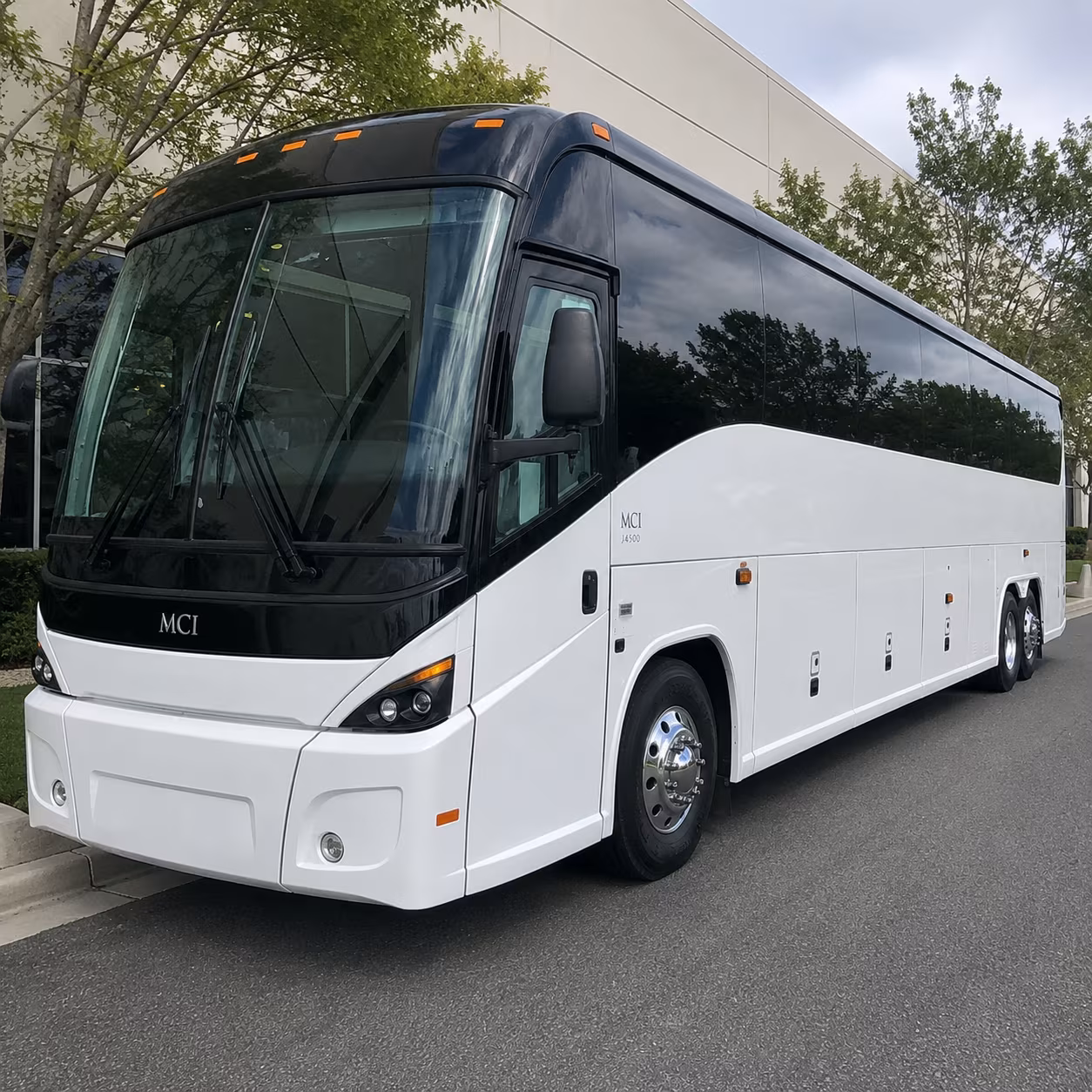 employee shuttle buses for clayton s corporate and financial district