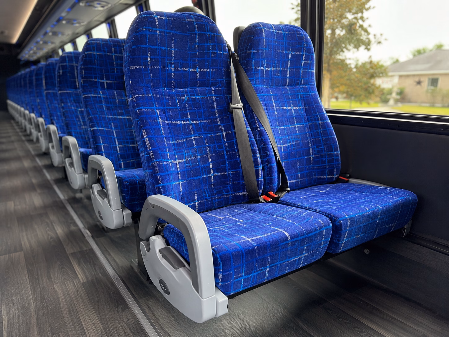 st louis charter bus rental inside