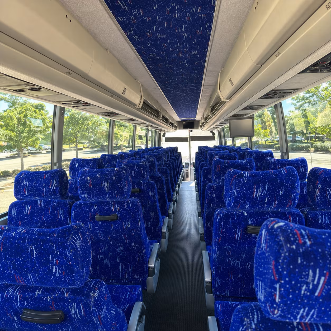 st louis sporting event transportation onboard seating