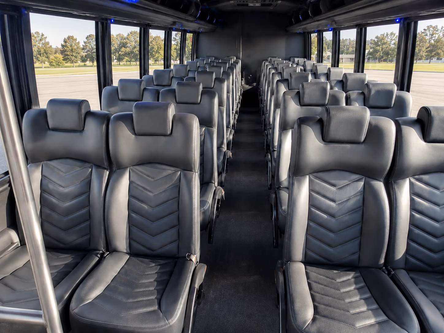 st louis wedding transportation onboard seating